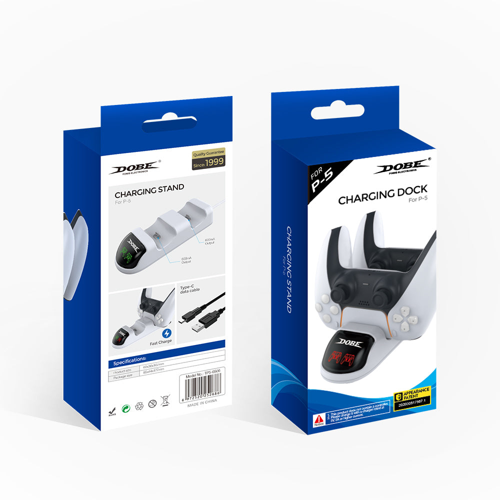 DOBE TPS-0506 PS5 Controller Charging Dock