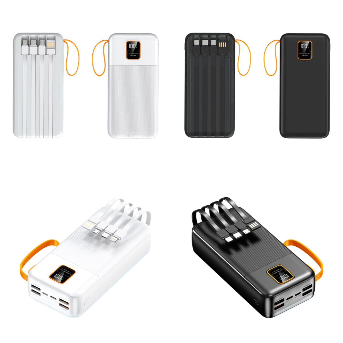 GTP-H6 22.5W PD 30000mAh Power Bank W/Cable