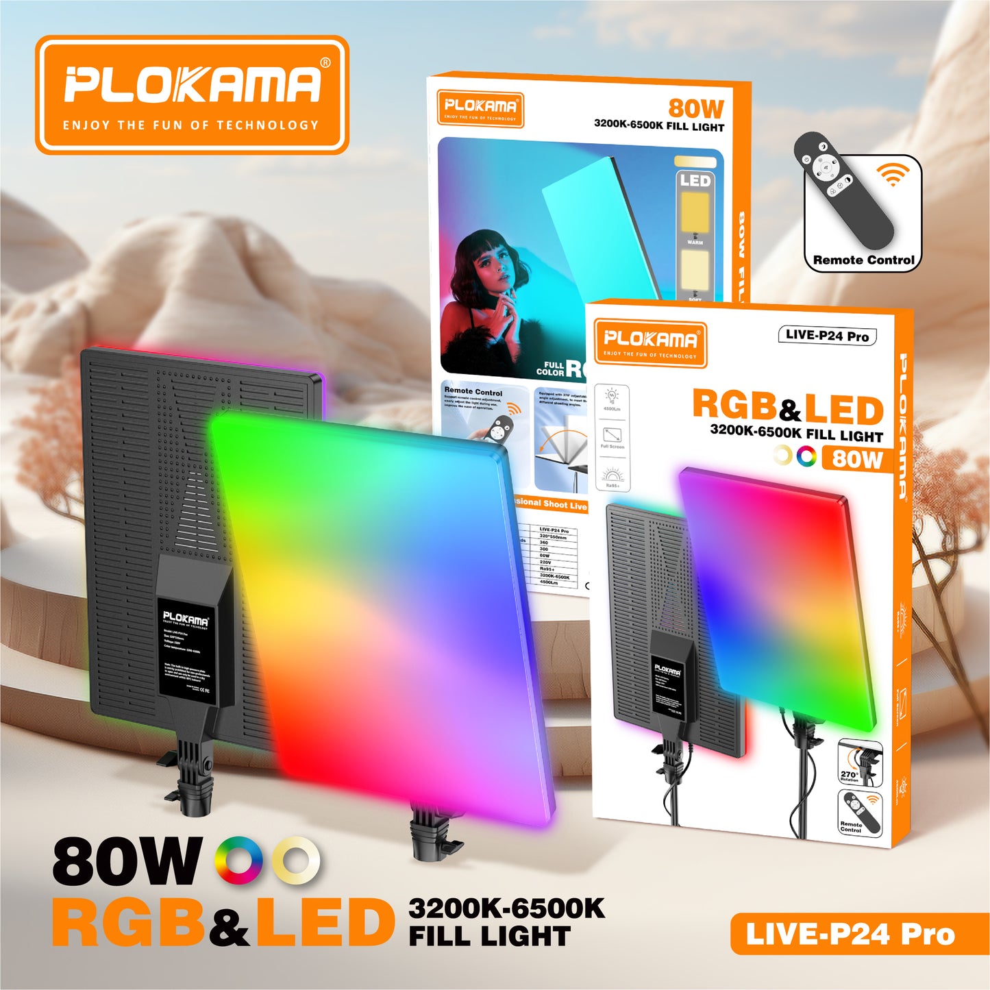 Plokama LIVE-P24 Pro LED Light