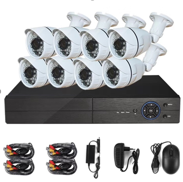 CCTV 8 Channel W/Cable