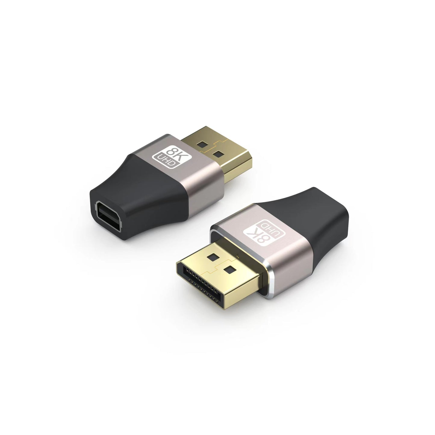 Display Port Male~Mini Female 8K 180" Adapter