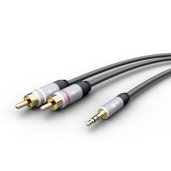 Goobay 3.5mm Jack to RCA Audio Adapter 3m Cable