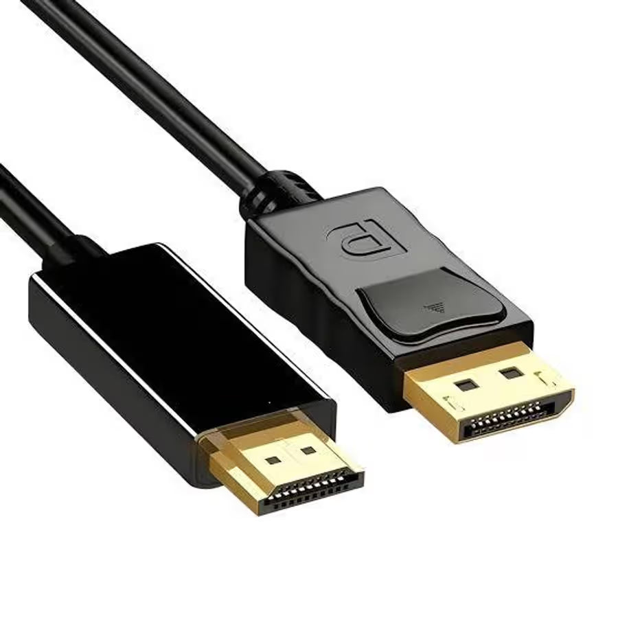 Jeqang 1.8m Display Port to HDMI Cable