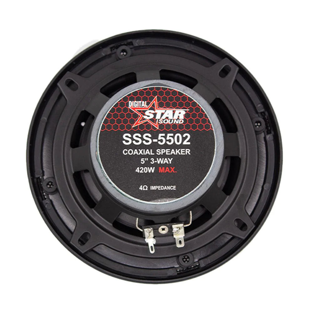 Starsound SSS-5502 420W 5.25" 3-Way Speaker