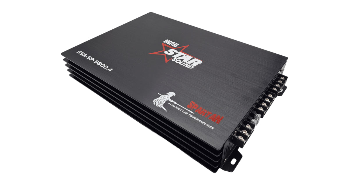 AMP STARSOUND SPARTAN 9800W 4CH