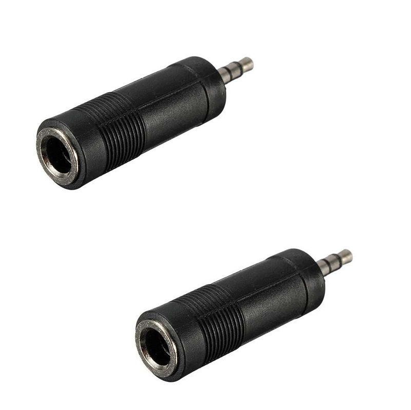 3.5mm(M) to 6.3mm(F) (4 Pack) Adapter