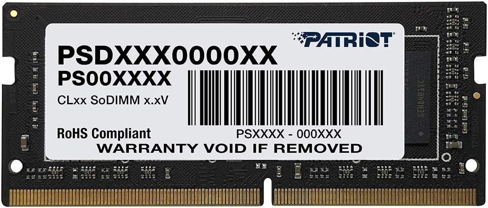 Patriot Signature Line 16GB DDR4 3200Mhz Notebook Memory