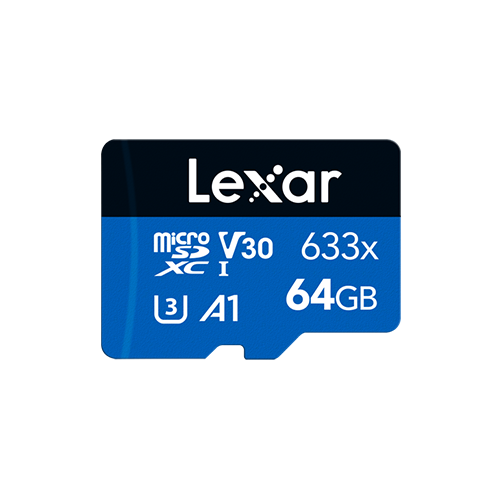 Lexar 633x Blue Series 64GB Memory Card