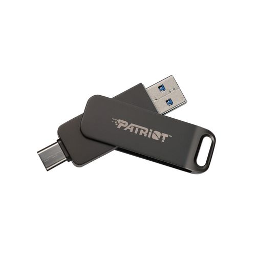Patriot Rage R550 64GB USB 3.2 GEN 1 Swing Type C/A Flash Drive