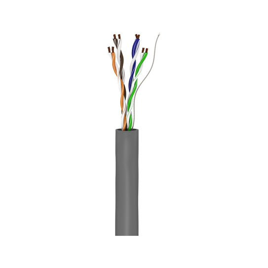 Goobay CAT 5e Network U/UTP 100M CU Cable - Grey