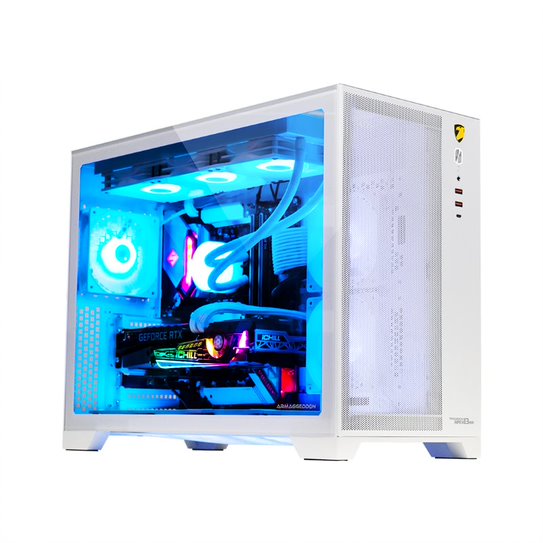 Armaggeddon Tessaraxx Apex 13 Air E-ATX Gaming Case - White