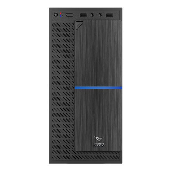 Alcatroz Azzura NeoX Micro-ATX Case with Magnum Pro 225 PSU - Blue