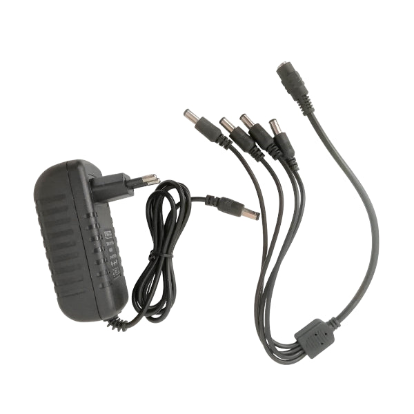 CCTV Camera Power Supply W/4in1 Cable