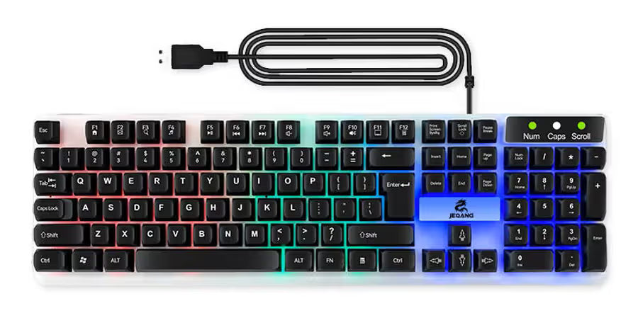 Jeqang RGB Wired Keyboard