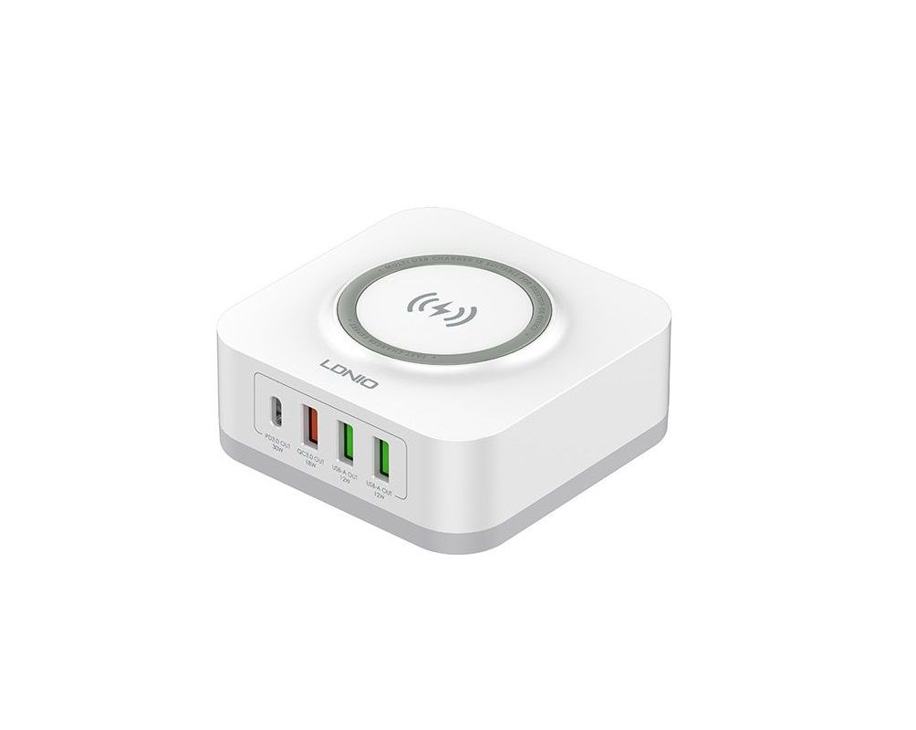 LDNIO AW004 32W Charger W/Wireless Charge