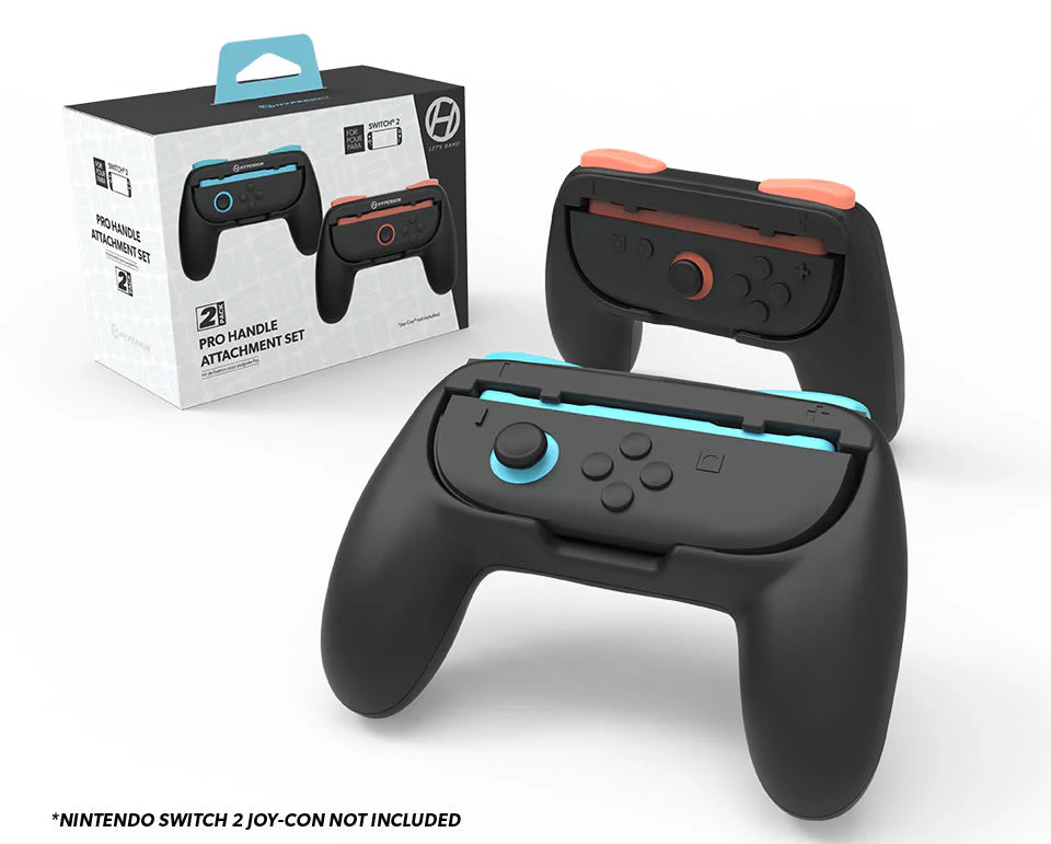 Hyperkin Pro Handle Attachment Set for Nintendo Switch 2 Joy-Cons (2 Pack)