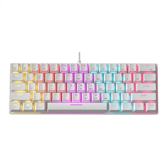 Armaggeddon MKA-1C Neo Psychswift 61 keys Mechanical Keyboard - Tactile White