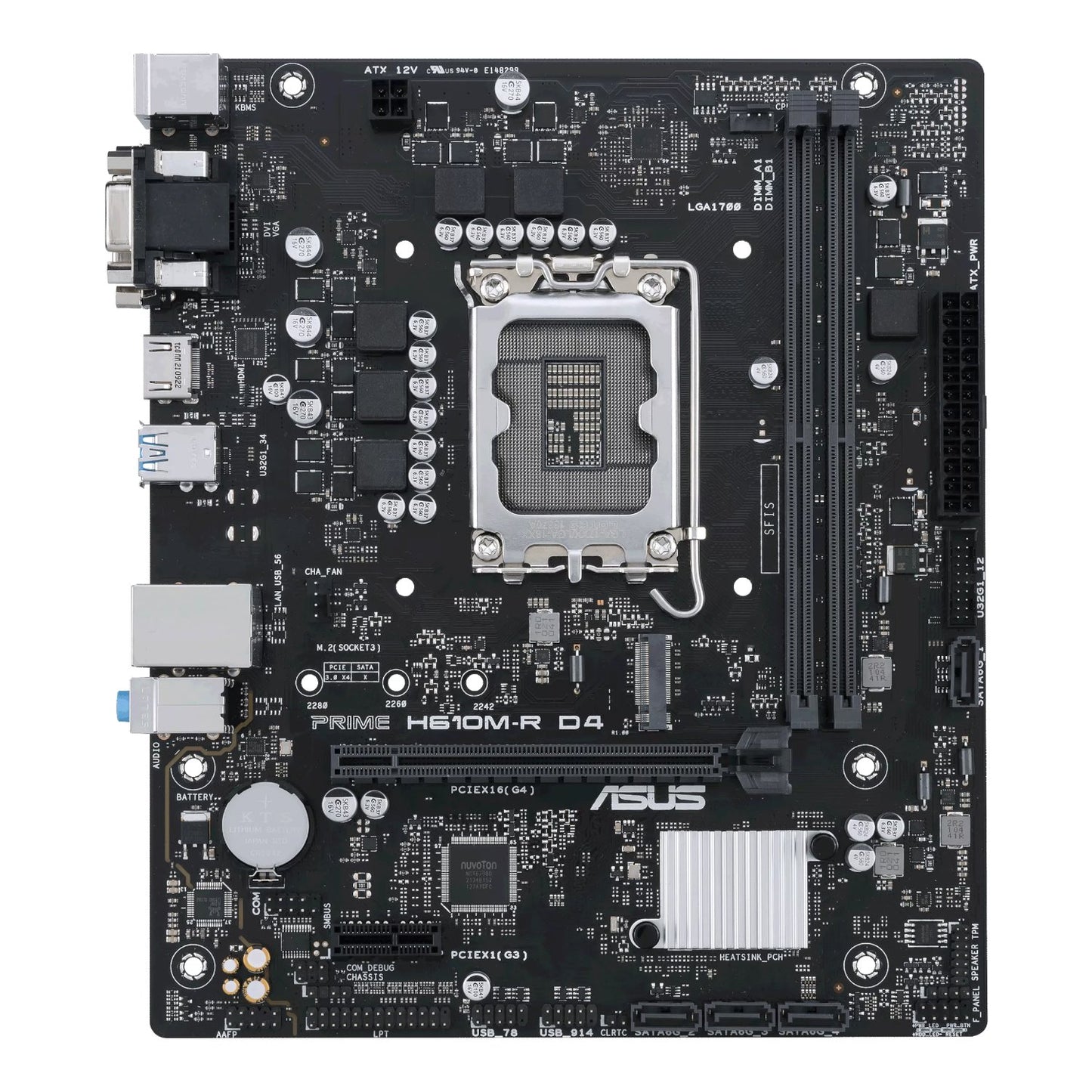 ASUS PRIME H610M-R D4 LGA 1700 M-ATX Gaming Motherboard Integration