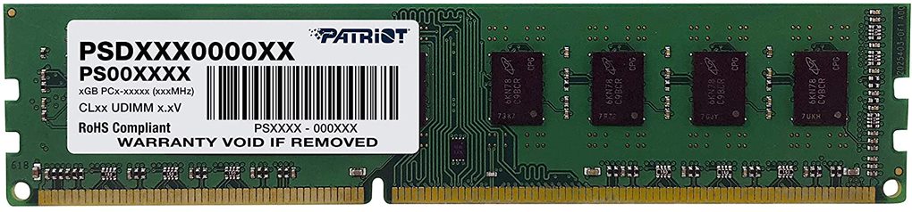 Patriot Signature Line DDR3 8GB 1600Mhz Desktop Memory