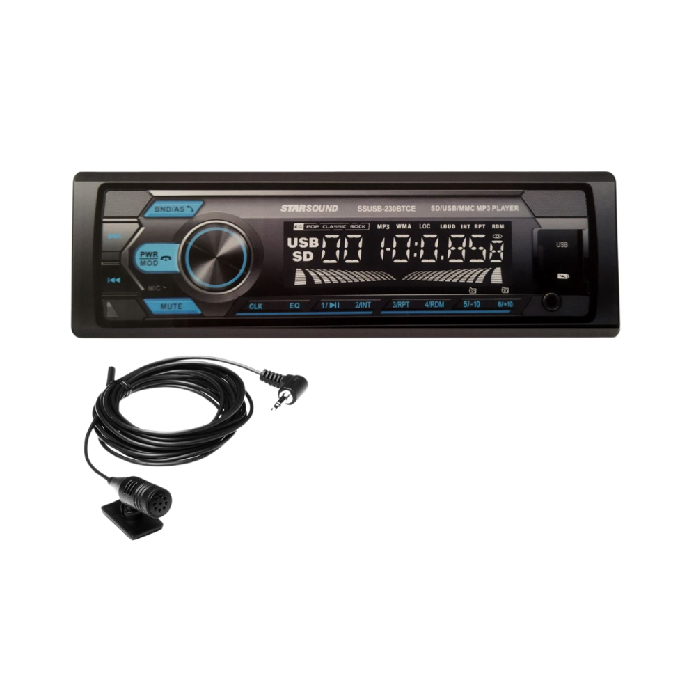 StarSound SSUSB-230BTCE Media Player F/Loader