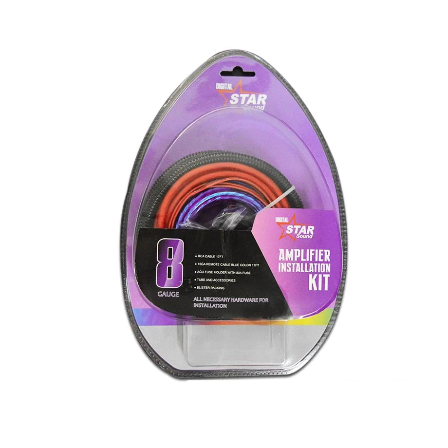 StarSound 8 Gauge Amplifier Kit