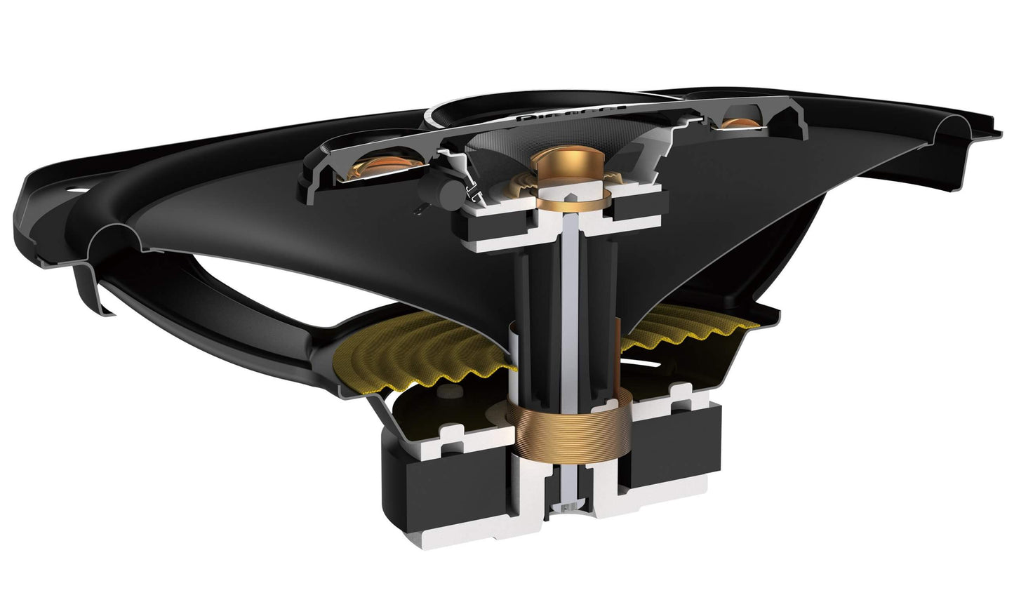 Pioneer 450W 4-Way 6x9 Speakers