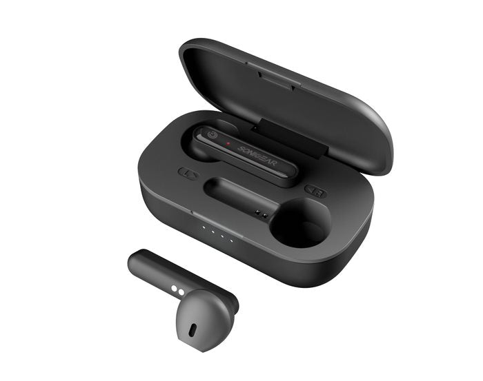 SonicGear Earpump TWS Pro 1 Bluetooth Pod Earphones - Black