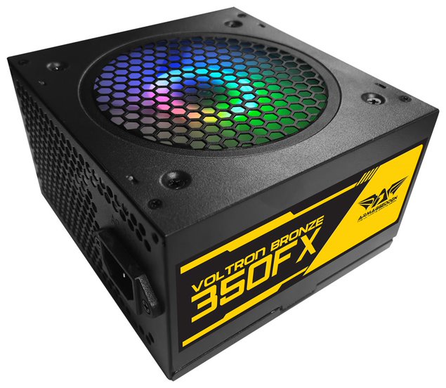 Armaggeddon Voltron Bronze 350FX PSU With MultiColour LED Light