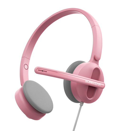 SonicGear Xenon 3U USB Headset with Mic - Pink
