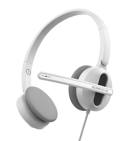 SonicGear Xenon 3U USB Headset with Mic - White