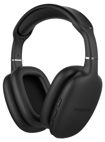 SonicGear Airphone 6 Bluetooth Headphones - Black