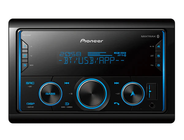 Pioneer MVH-S425BT 6.2" Double Din Media Player