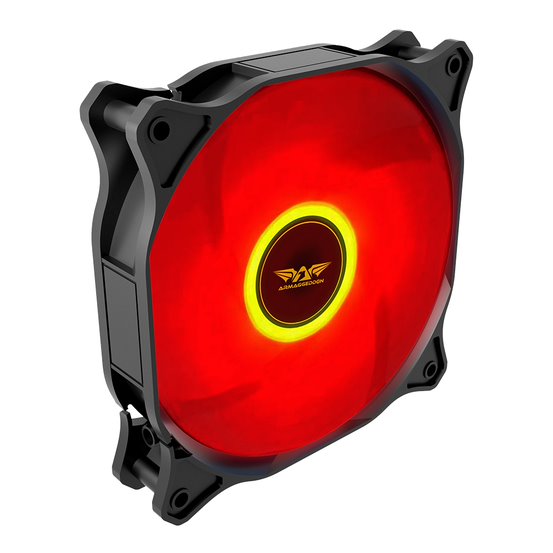 Armaggeddon Core-12 Red 120mm Fan