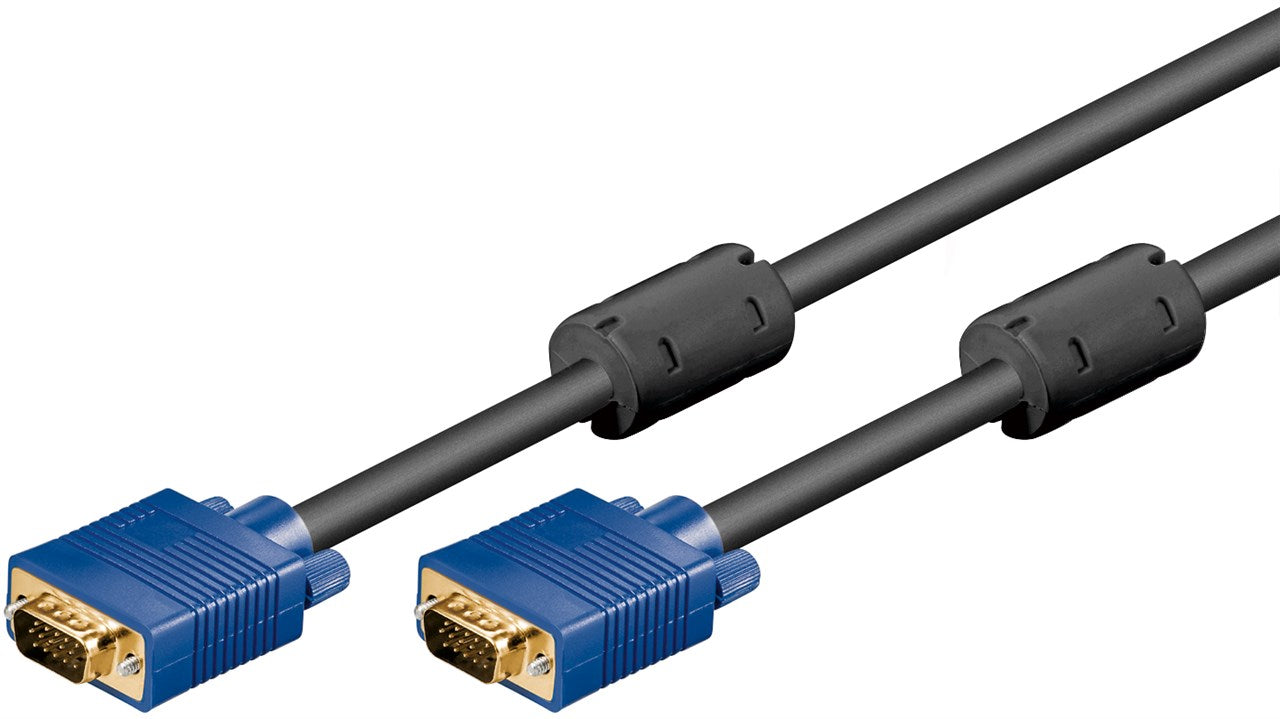 Goobay Full HD SVGA Monitor 1.8m Gold-Plated Cable