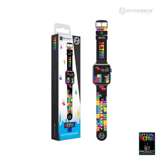 Hyperkin Official Tetris Limited Edition Quick Release Band - Tetrimino Stack