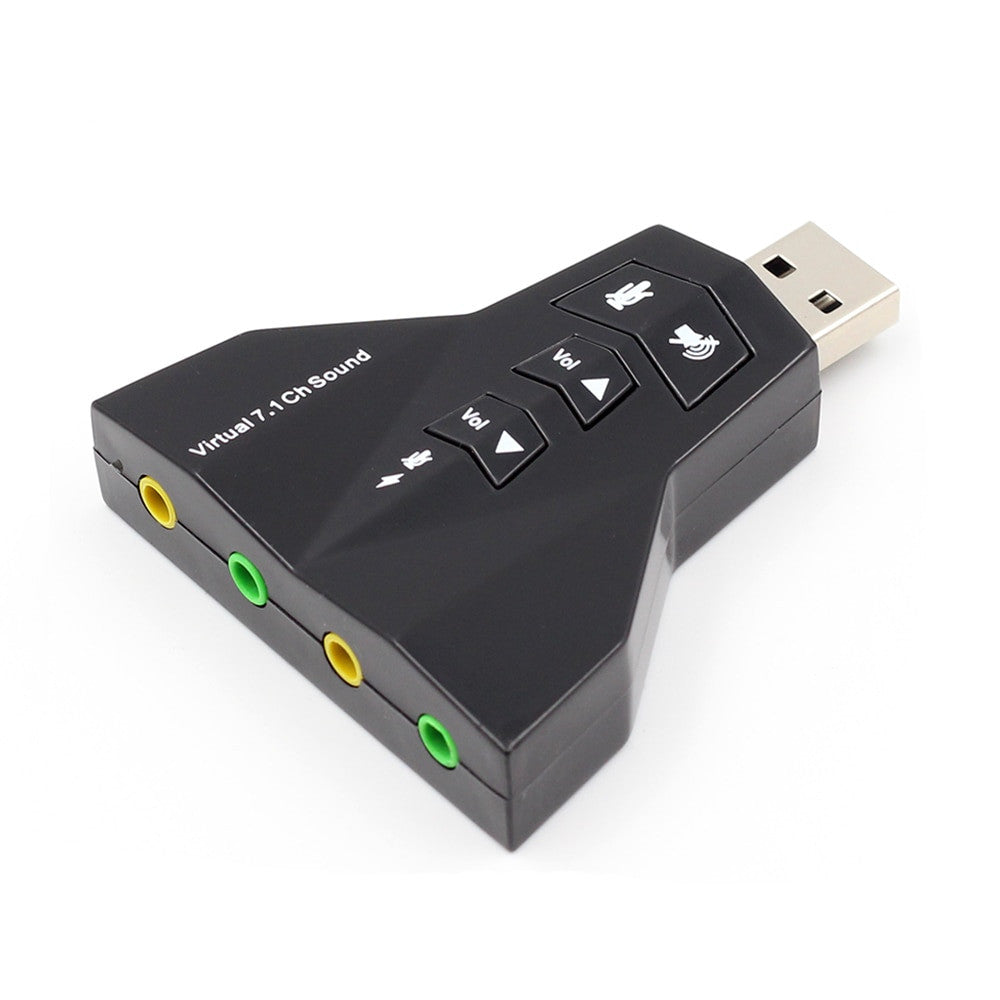 Double AUX & Mic USB Sound Card