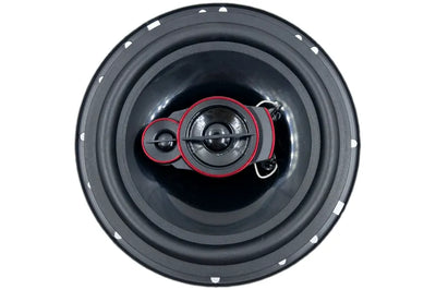 Starsound SSS-4402 4" 380W 3-Way MidRange Speaker