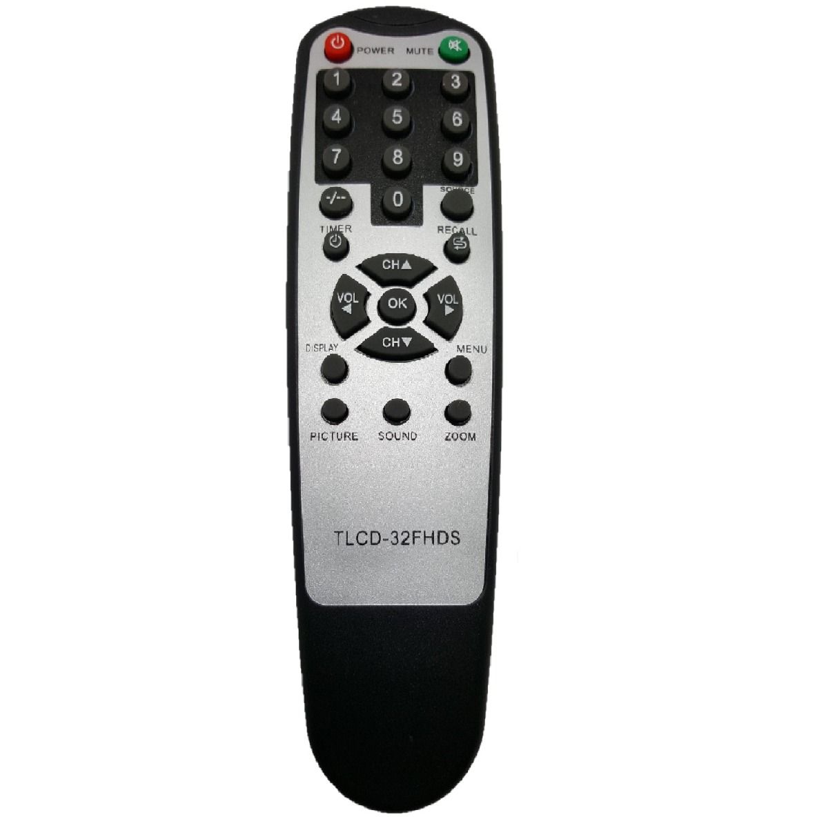 Telefunken TLCD-32FHDS TV Compatible Remote