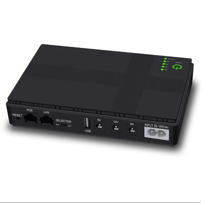 Mini UPS DC + POE 10 400mAh 36W 1M