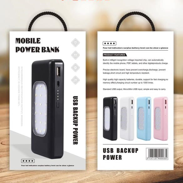 GTP-35 New Lantern 12 000mAh Power Bank