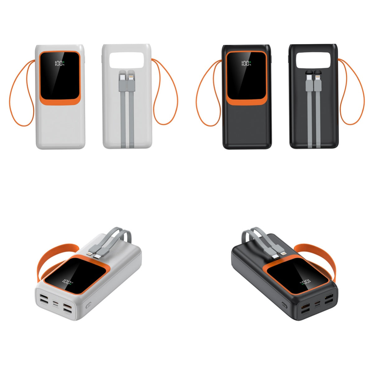 GTP-20 22.5W PD 30000mAh Power Bank W/Cable