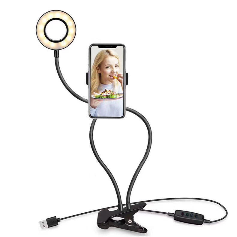 9cm W/Clip Ring Light
