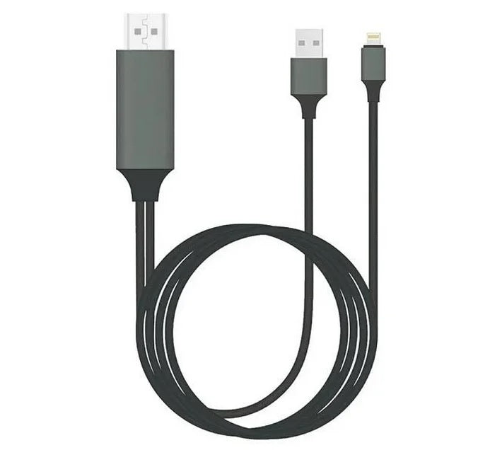 2M iPhone - HDMI+USB Cable