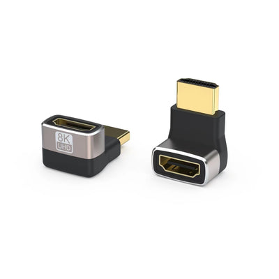 HDMI Male~Female 8K L-270" Adapter