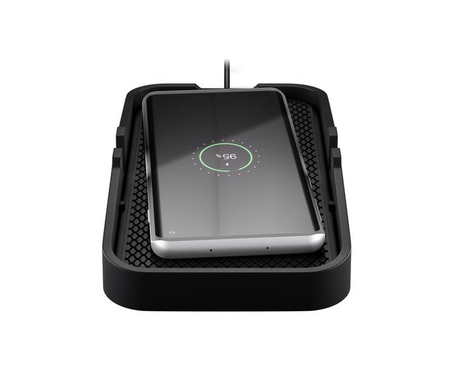 Goobay Wireless Qi Charging Mat 15W Fast Charger - Black
