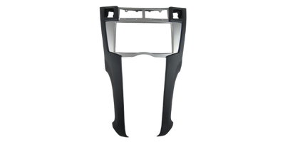 2010 - 2013 Toyota Yaris Silver Double Din Trimplate