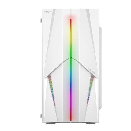 Armaggeddon Tron 1x mATX Gaming Case - White