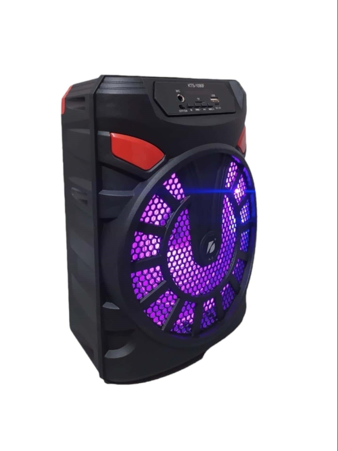 KTS-1090 Bluetooth 8" Speaker W/Mic+Remote