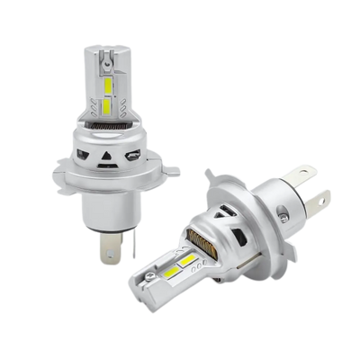 H4 LED Headlights 64W w/Fan