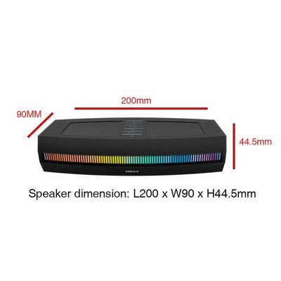 SonicGear Sonic Shuttle TWS Bluetooth Speaker - Black